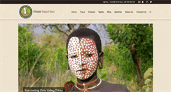 Desktop Screenshot of ethiopiatropicaltours.com