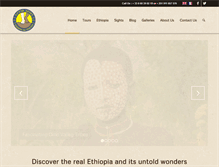 Tablet Screenshot of ethiopiatropicaltours.com